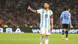 Lionel Messi's Argentina still top the standings despite suffering a home defeat to Uruguay last time out