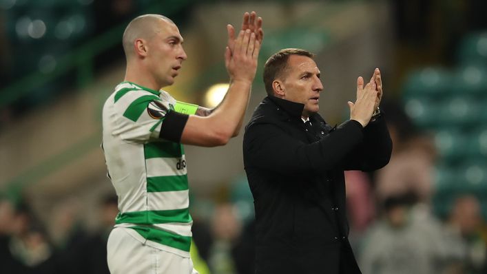 Scott Brown was managed by Brendan Rodgers at Celtic