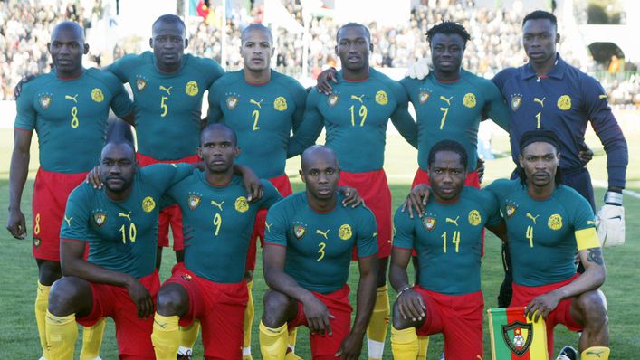 Cameroon's all-in-one kit in 2004 was almost banned from the Africa Cup of Nations