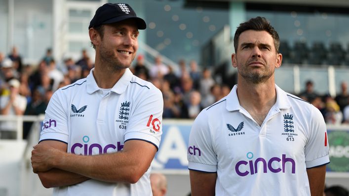 Stuart Broad and Jimmy Anderson have a combined 1,294 Test wickets for England
