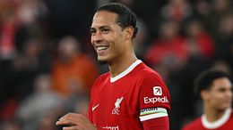 Virgil van Dijk's goal began Liverpool's comeback against Luton