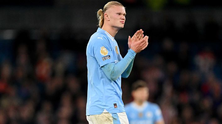 Erling Haaland scored the winner for Manchester City against Brentford on Tuesday