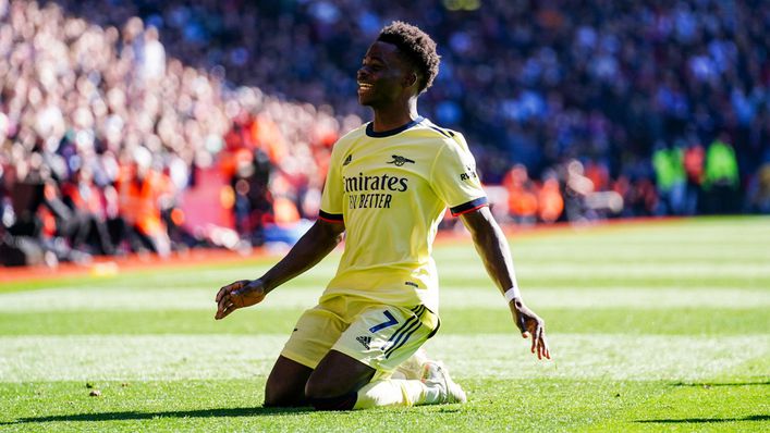 Bukayo Saka showed how important he is to Arsenal by scoring the winner at Aston Villa