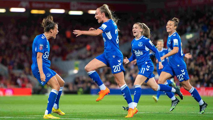 Everton won the first Merseyside derby of the season 3-0 at Anfield