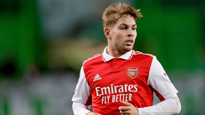 Emile Smith Rowe has rarely been called on by Mikel Arteta this season