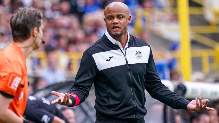 Vincent Kompany is the man tasked with returning Burnley to the Premier League