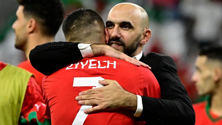 Morocco manager Walid Regragui is convinced of Hakim Ziyech's character and commitment