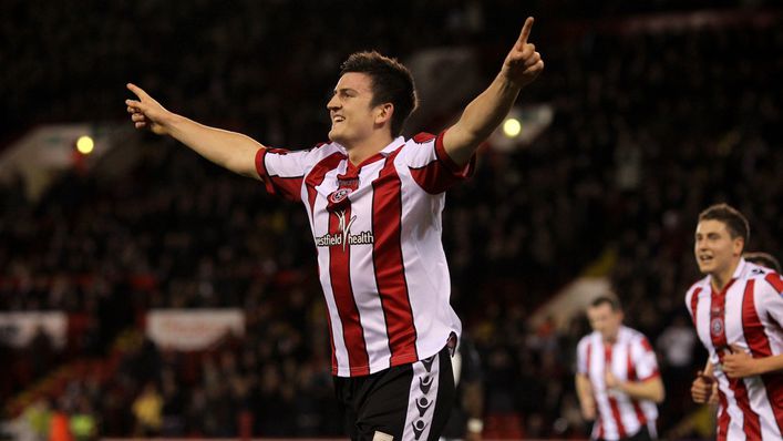 Harry Maguire made 166 appearances for Sheffield United