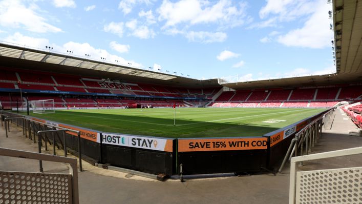 Saturday's match will take place at the Riverside Stadium