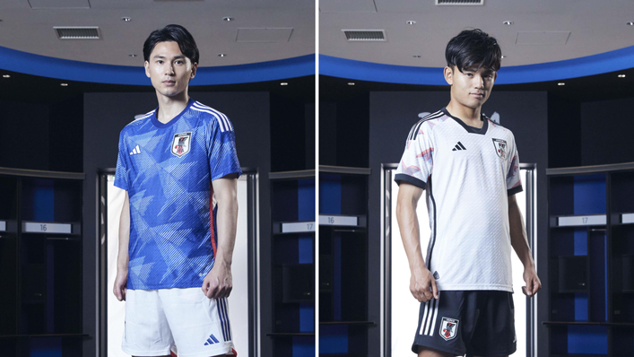 Japan's two adidas kits for Qatar