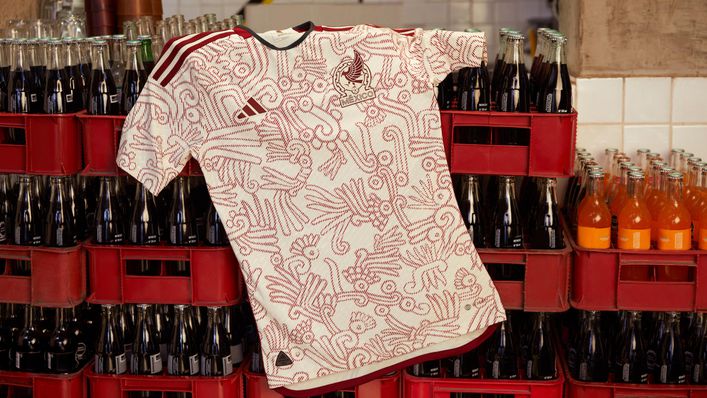 Mexico's away shirt complete with Aztec patterns is one of the best on show
