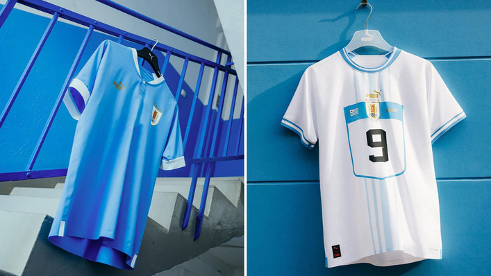Uruguay's smart home kit is matched with one of PUMA's better away designs