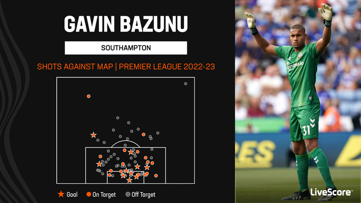 Gavin Bazunu has put in a string of positive performance in the opening months of the season