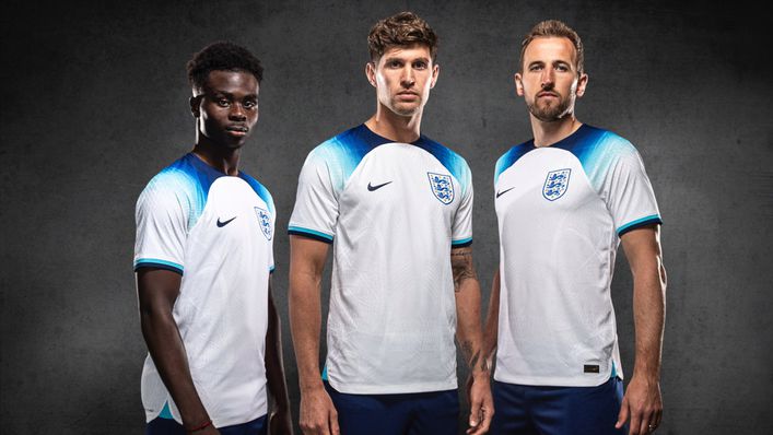 England's World Cup kits have now been officially unveiled