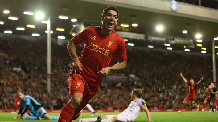 After finding his feet in England, Luis Suarez spearheaded Liverpool's 2013-14 title challenge