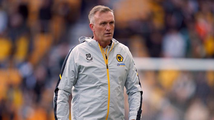 Steve Davis has had a tough start to his role as interim boss of Wolves