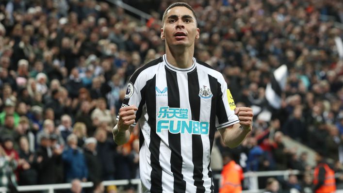 Miguel Almiron struck the decisive blow in Newcastle's 1-0 win over Everton