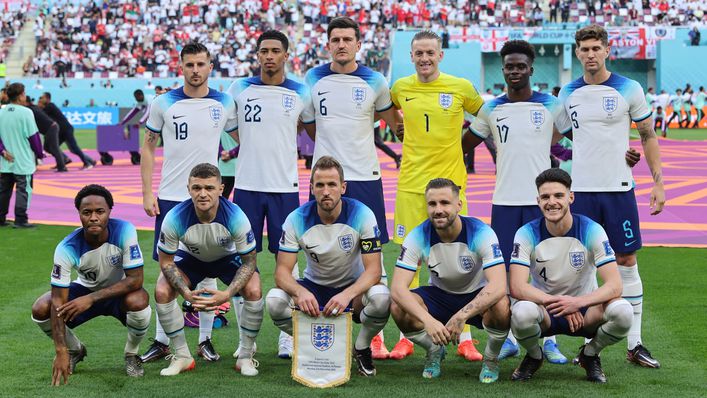 England's starting XI for the World Cup clash with Iran
