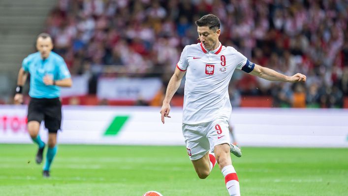 Poland's Robert Lewandowski is in fine form of late, scoring 18 goals in 19 matches in all competitions