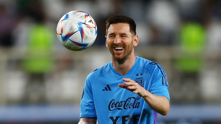 Lionel Messi will be hoping to add to his 91 goals for Argentina