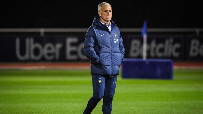 France boss Didier Deschamps has had to make several changes to his team due to injuries