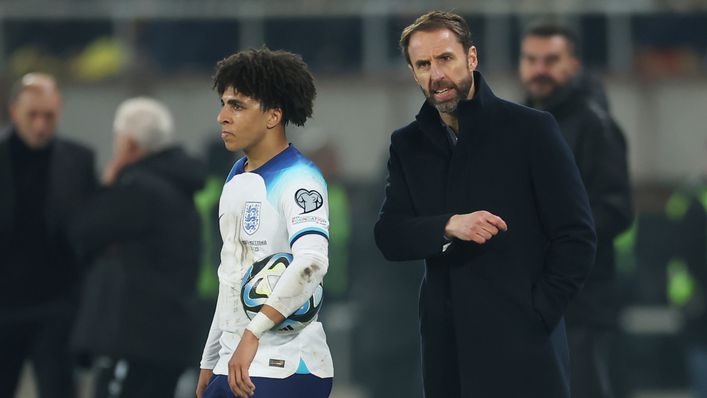 Gareth Southgate was delighted with Rico Lewis' England debut