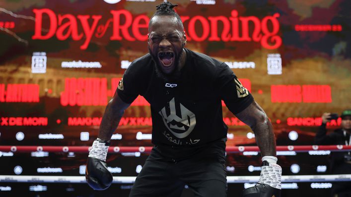 Deontay Wilder has won 42 professional fights by way of knockout