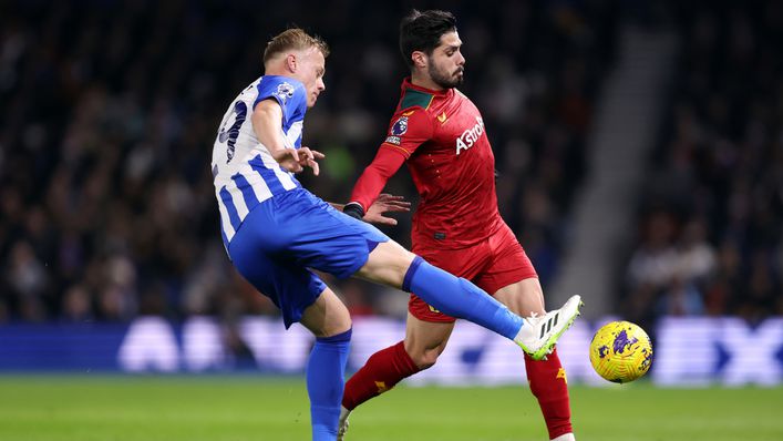 Pedro Neto was unable to break the deadlock on his return to Wolves' starting XI