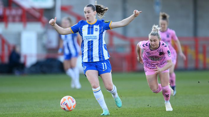 Elisabeth Terland is now Brighton's record goal scorer in the WSL