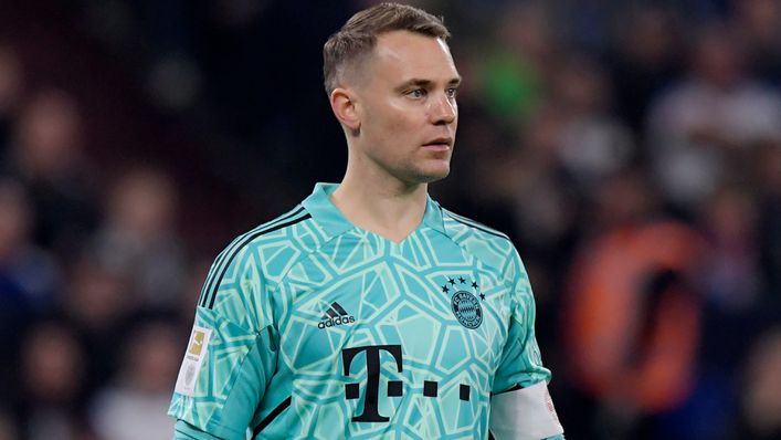 Bayern Munich goalkeeper Manuel Neuer is out injured with a broken leg