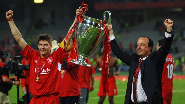 Liverpool won the 2005 Champions League final at the Ataturk Olympic Stadium