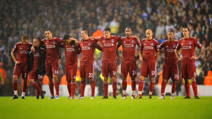 Liverpool were knocked out of the Carling Cup by Northampton in 2010