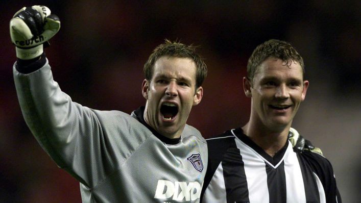 Grimsby recorded an extra-time victory over Liverpool in 2001