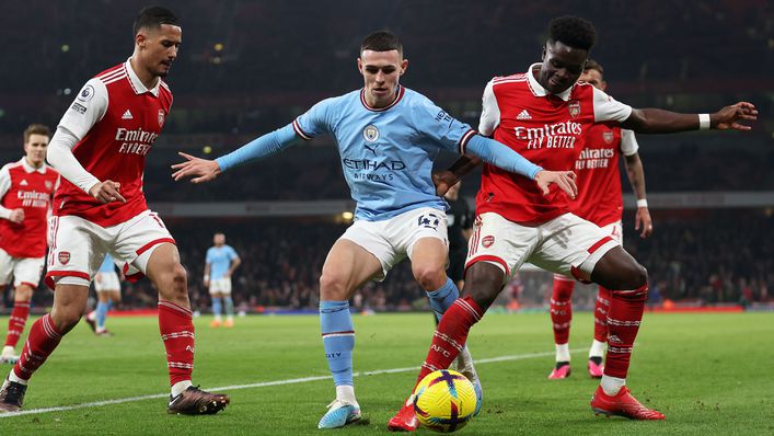 Manchester City and Arsenal lock horns on April 26