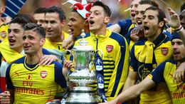 Mesut Ozil enjoyed four FA Cup triumphs with Arsenal