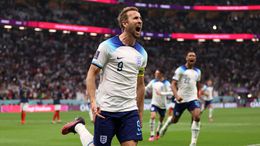 Harry Kane scored two goals for England at the 2022 World Cup