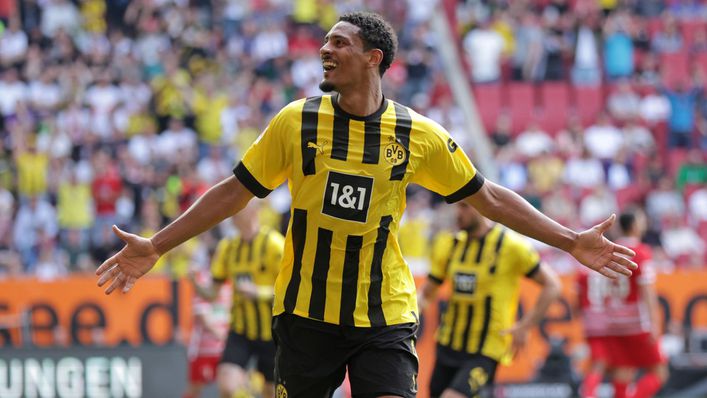 Sebastien Haller scored twice in Borussia Dortmund's win at Augsburg