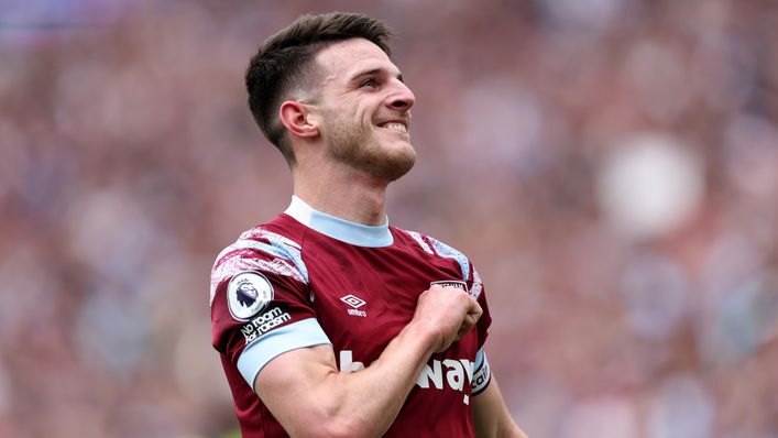 West Ham captain Declan Rice hopes to join Arsenal this summer