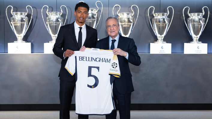 Jude Bellingham will wear No5 for Real Madrid next season