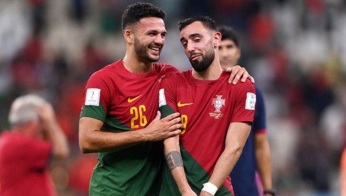 Goncalo Ramos has received praise from his Portugal colleague Bruno Fernandes