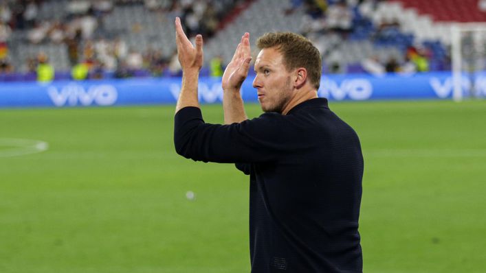 Julian Nagelsmann will want Germany to maintain their winning momentum going into the knockout stages