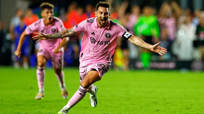 Lionel Messi scored the winner vs Cruz Azul on his Inter Miami debut