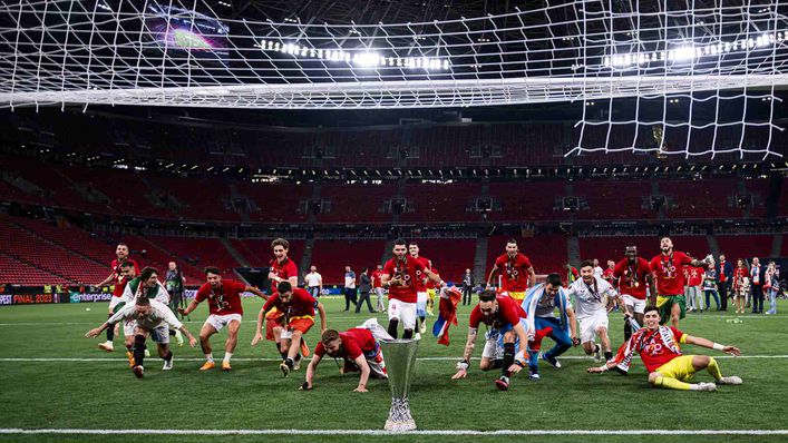 Sevilla overcame Roma on penalties in the 2022-23 Europa League final