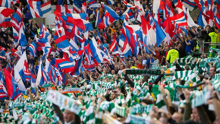The Old Firm between Celtic and Rangers is always a feisty affair