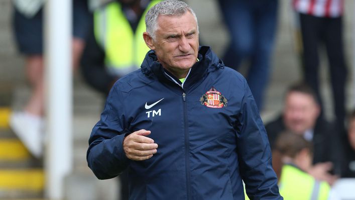 Tony Mowbray has seen his Sunderland side lose back-to-back matches