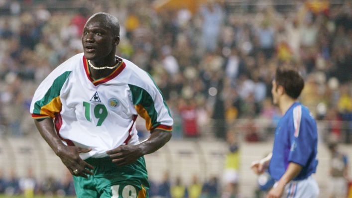 Papa Bouba Diop scored the winner in Senegal's 2002 victory over France