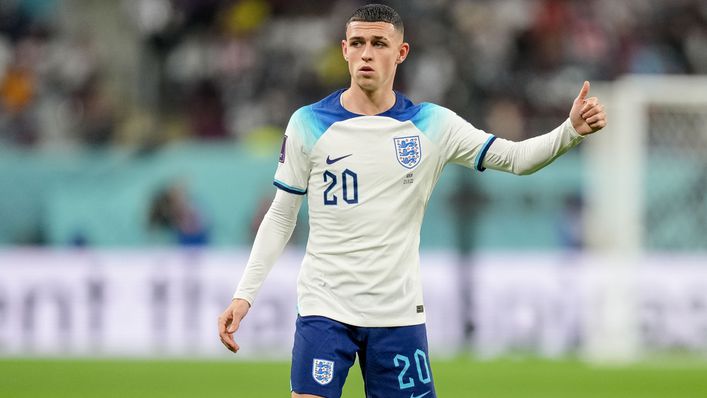 England midfielder Phil Foden played 19 minutes as a second-half substitute against Iran
