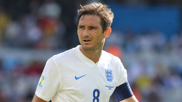 Frank Lampard appeared in three World Cups for England