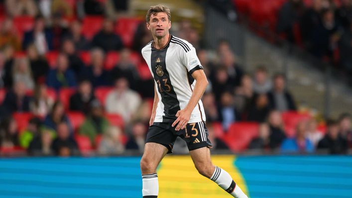 Germany's Thomas Muller is expected to feature against Japan