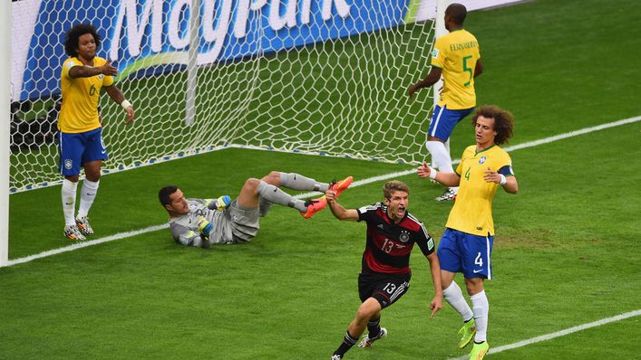 Hosts Brazil were humiliated in the semi-final by Germany in 2014